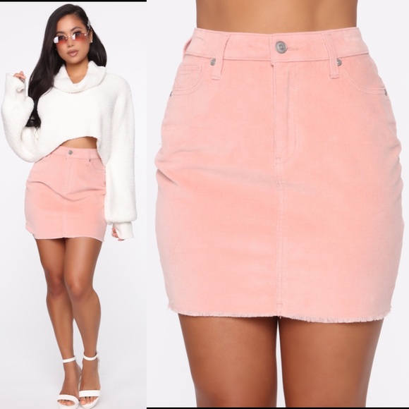 Fashion Nova Dresses & Skirts - NWT Fashion Nova Never Alone Corduroy Mini Skirt
